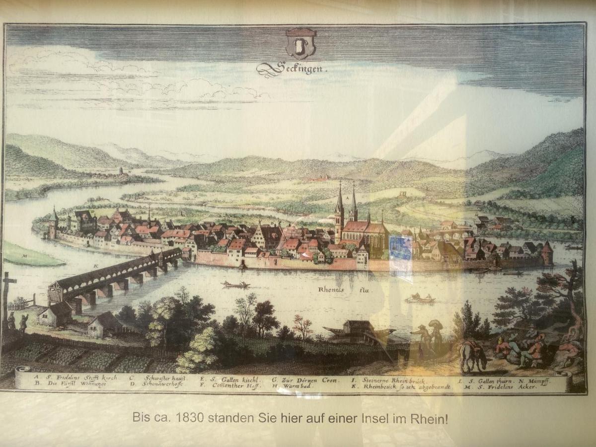 Neu / Design / Altstadt / Kueche / Netflix Bad Säckingen Exteriör bild